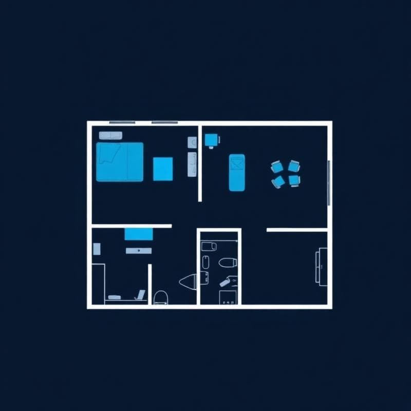 Casa compacta 2 dormitorios